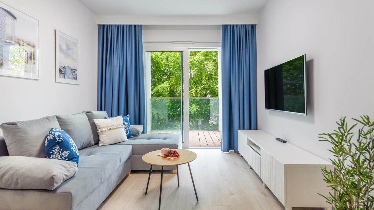 Apartament Szafirowy Od Strony Morza 119- Perlowa Przystan Holiday City Сяноженти Екстер'єр фото