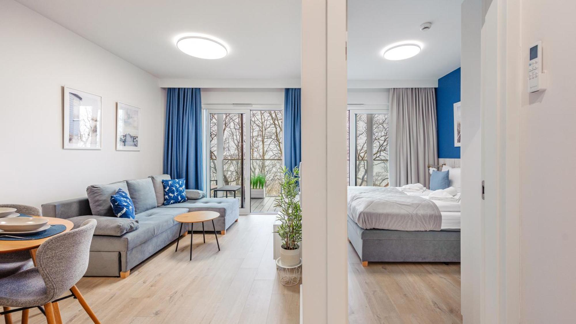 Apartament Szafirowy Od Strony Morza 119- Perlowa Przystan Holiday City Сяноженти Екстер'єр фото