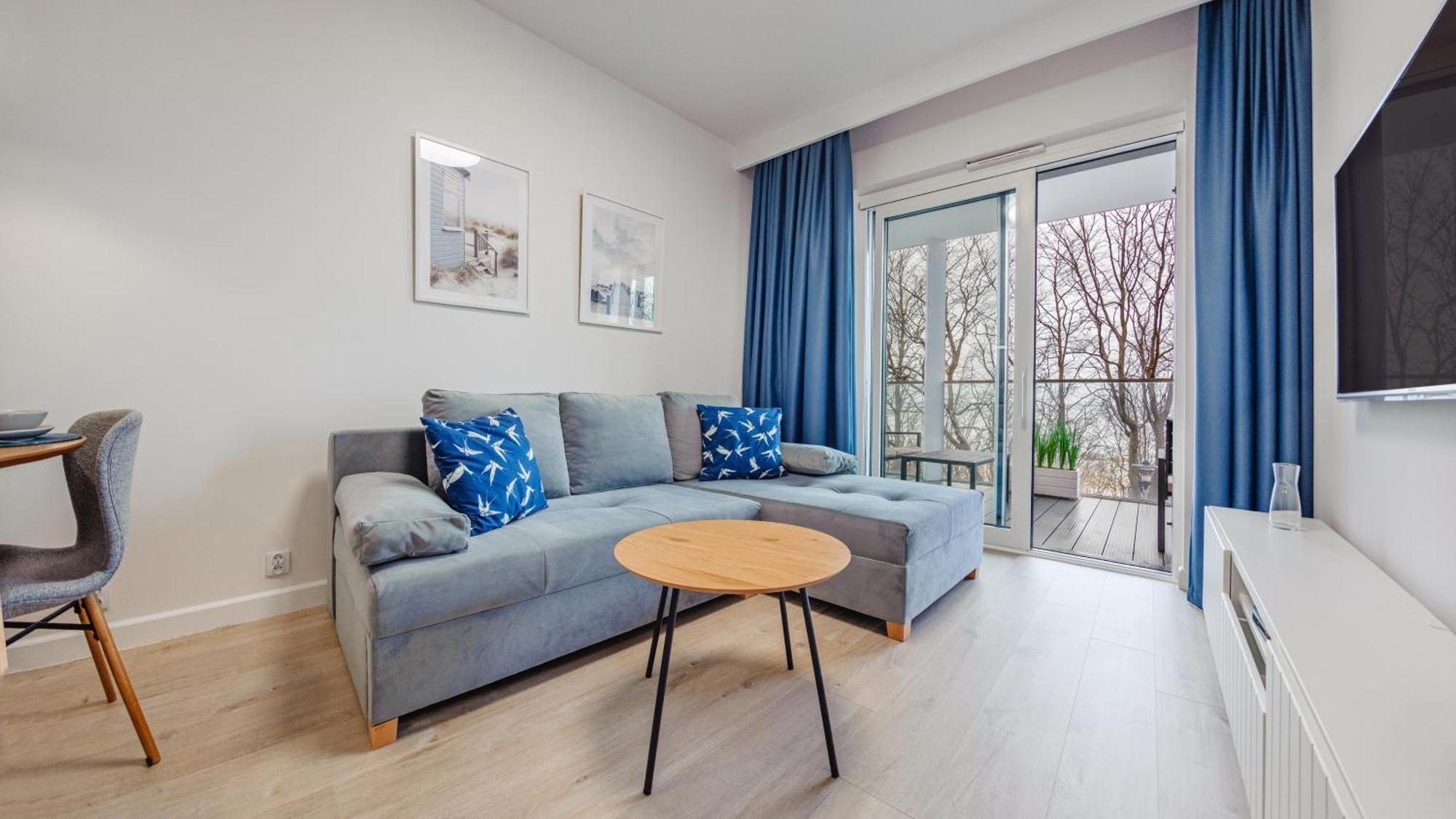 Apartament Szafirowy Od Strony Morza 119- Perlowa Przystan Holiday City Сяноженти Екстер'єр фото