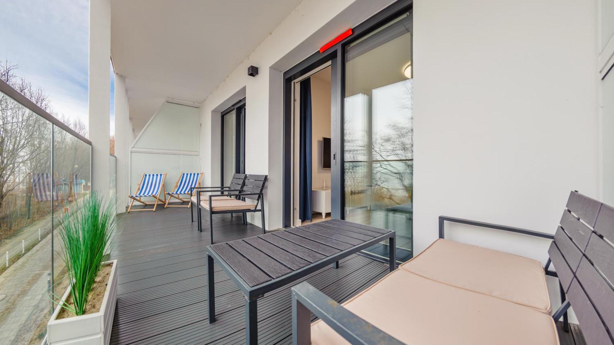 Apartament Szafirowy Od Strony Morza 119- Perlowa Przystan Holiday City Сяноженти Екстер'єр фото