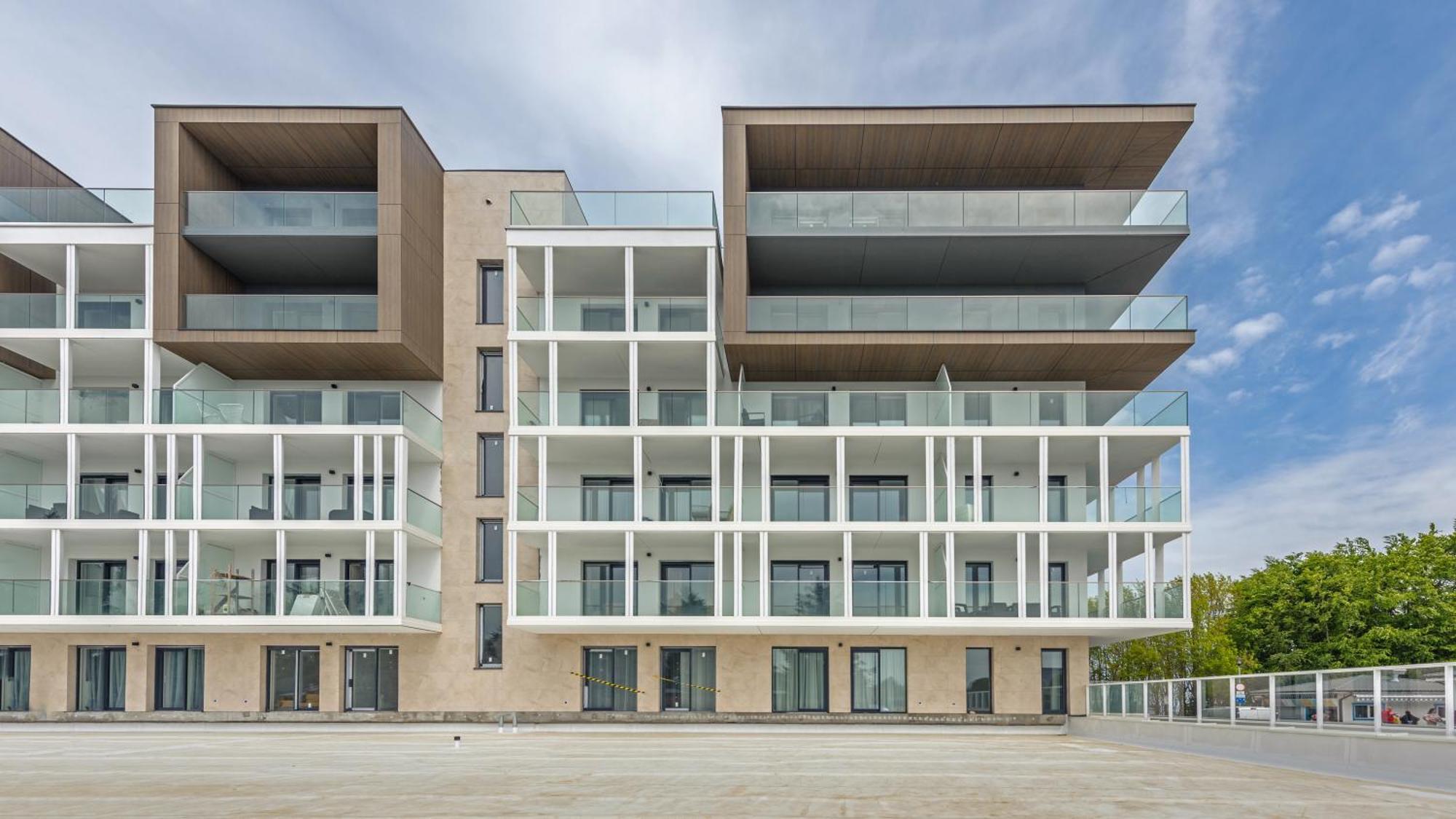 Apartament Szafirowy Od Strony Morza 119- Perlowa Przystan Holiday City Сяноженти Екстер'єр фото