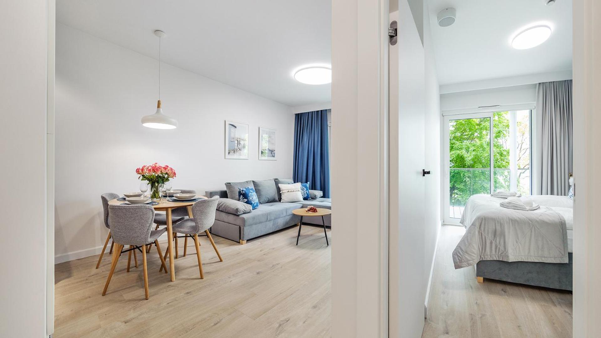 Apartament Szafirowy Od Strony Morza 119- Perlowa Przystan Holiday City Сяноженти Екстер'єр фото