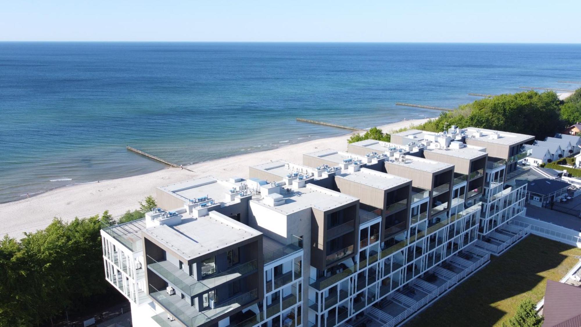 Apartament Szafirowy Od Strony Morza 119- Perlowa Przystan Holiday City Сяноженти Екстер'єр фото