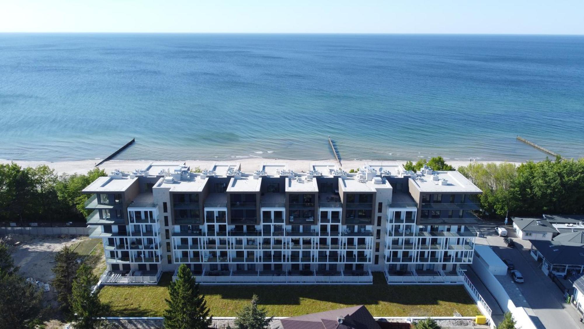Apartament Szafirowy Od Strony Morza 119- Perlowa Przystan Holiday City Сяноженти Екстер'єр фото